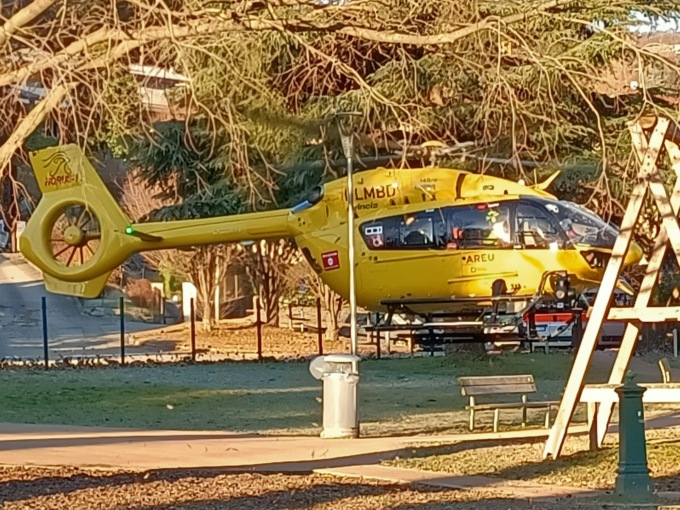 Grave malore: bambina di 7 anni elitrasportata in ospedale