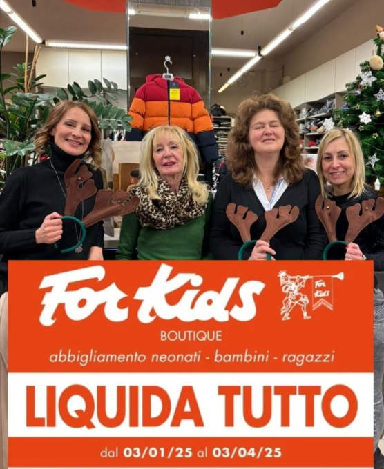 Lecco, chiudono Reporter e For Kids: due storiche attività liquidano tutto con sconti eccezionali