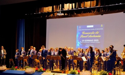 Corpo musicale Santa Cecilia di Valmadrera, un successo il Concerto di Sant'Antonio