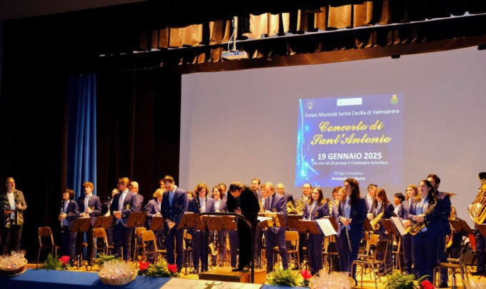 Corpo musicale Santa Cecilia di Valmadrera, un successo il Concerto di Sant’Antonio
