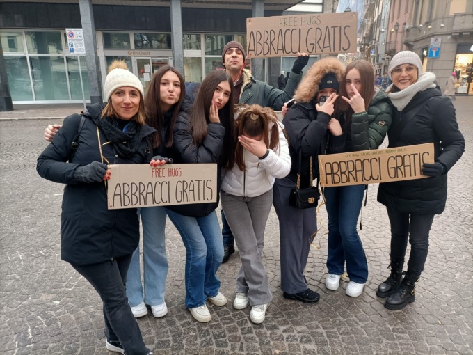Quell’abbraccio che fa tutto più bello