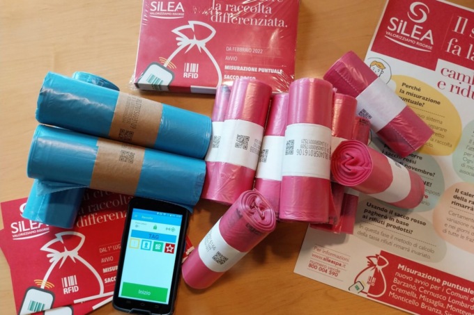 Valsassina: il sacco rosso arriva in 5 Comuni