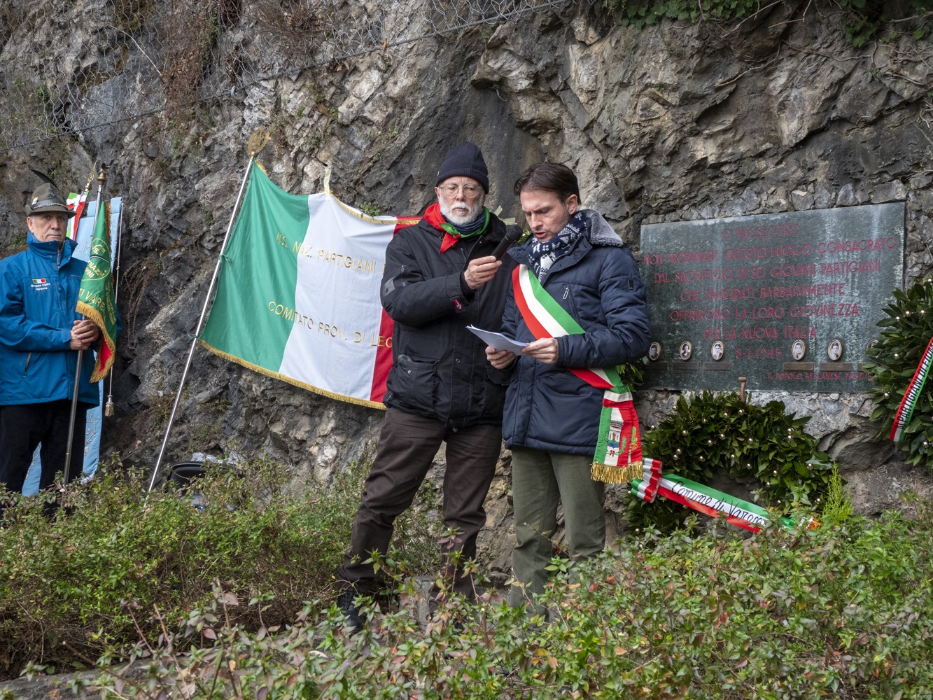 sindaco di Varenna Mauro Manzoni