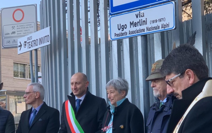 Lecco, intitolata una via della città a Ugo Merlini