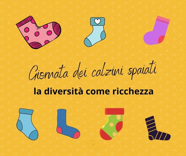 Calzini spaiati: oggi celebriamo la diversità!