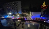 Lecco: incendio in un'autorimessa in via Spirola