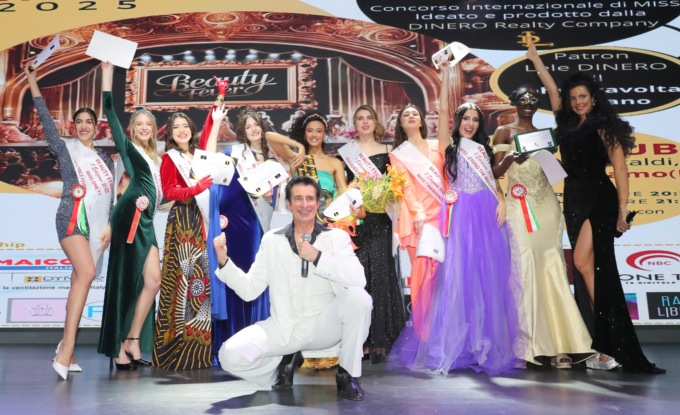 Al concorso internazionale Beauty Fever hanno brillato le bellezze del nostro lago