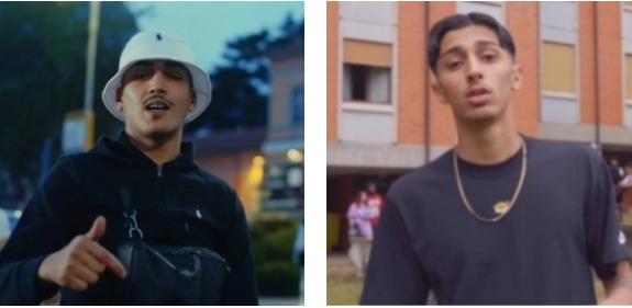 Simba la Rue e Baby Gang fermati in auto senza patente e con l’hashish nel bagagliaio