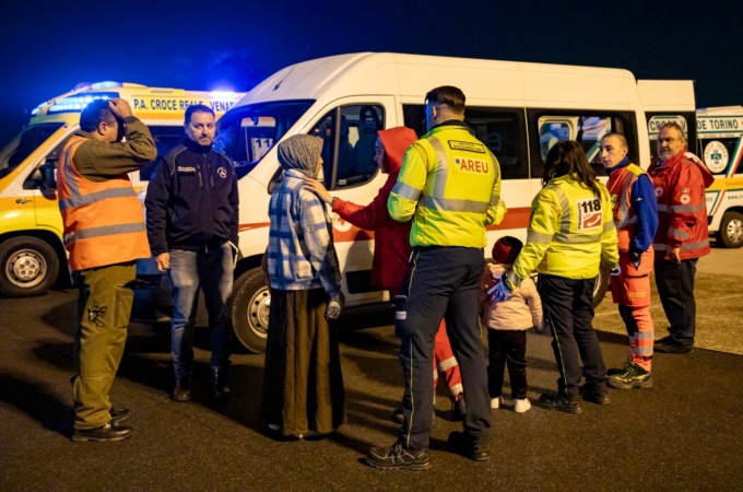 Bambini feriti a Gaza curati in Lombardia