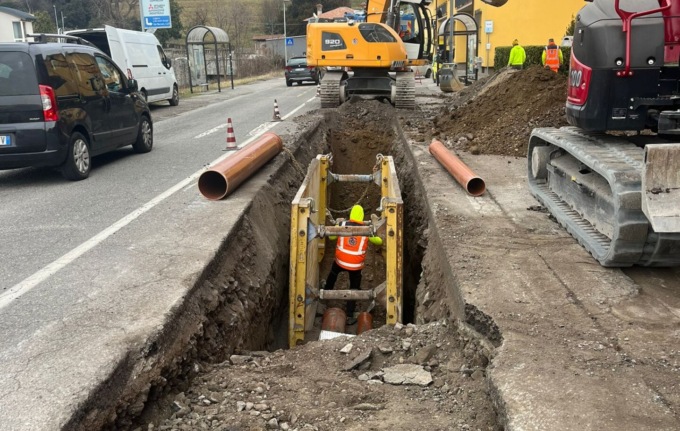 Oggiono, al via i lavori per la sostituzione delle reti idriche in via Parini