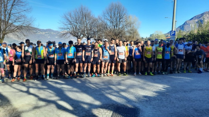 Abbadia, in più di 200 alla Corsa del Viandante