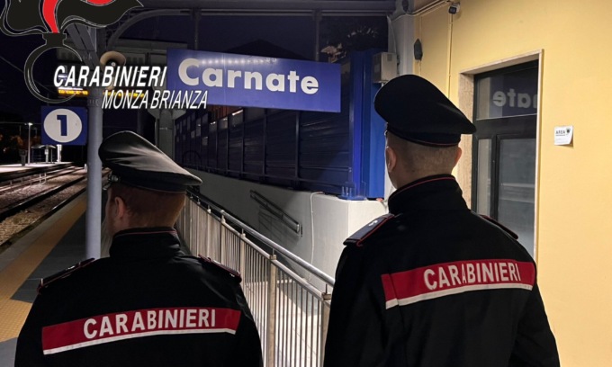 Carnate, rapina alla stazione: 18enne arrestato e 16enne denunciato. Sono lecchesi