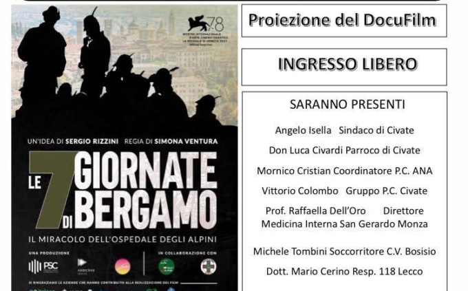 Il Gruppo Alpini di Civate ricorda le vittime del covid