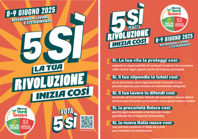 Weekend di mobilitazione in provincia di Lecco con Alleanza Verdi Sinistra: diritti, lavoro e cittadinanza al centro