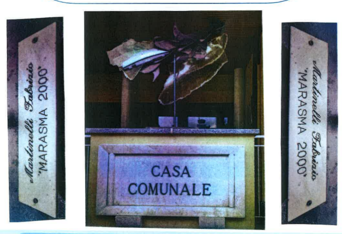 Taceno accoglie l’opera “Marasma 2000” di Fabrizio Martinelli
