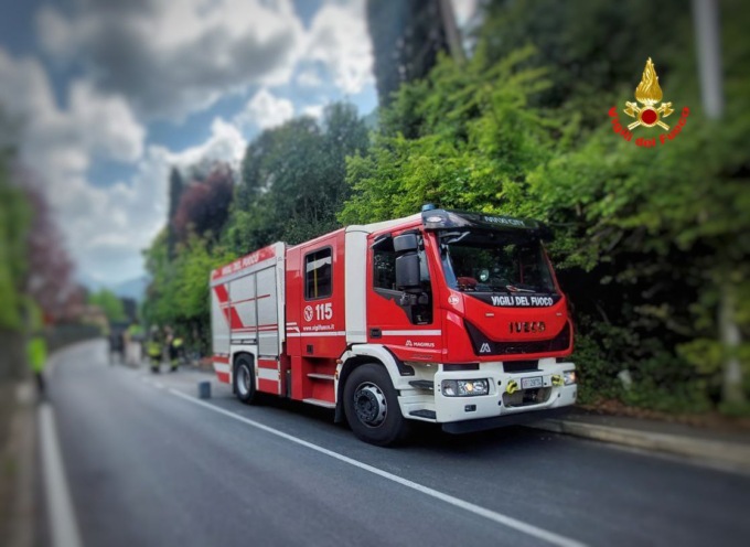 Fuga di gas a Oliveto: Vigili del fuoco mobilitati