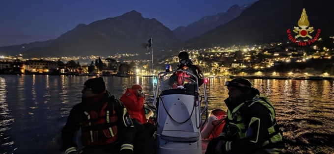 Mandello, successo per il corso nautico dei Vigili del Fuoco