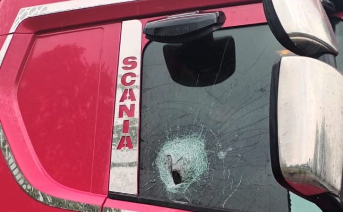 Calolziocorte, camion vandalizzato dai soliti ignoti 