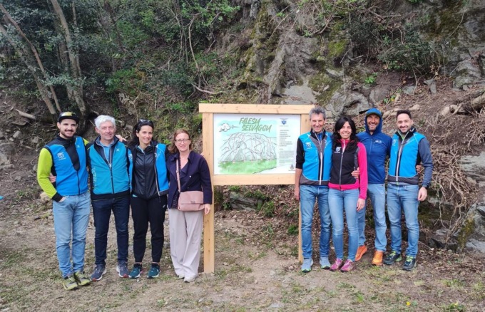 Colico, inaugurata la nuova Falesia Selvaggia