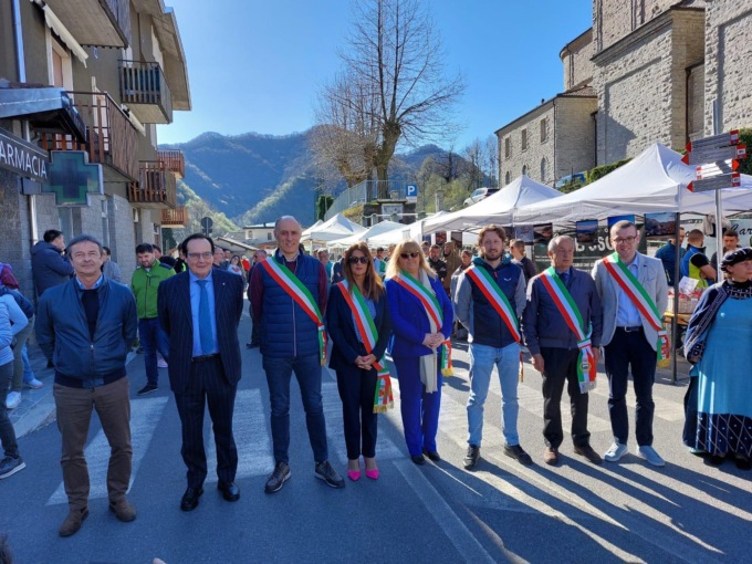 La primavera fiorisce in Valle San Martino: i volontari all’opera e la prima uscita pubblica del neopresidente Rusconi