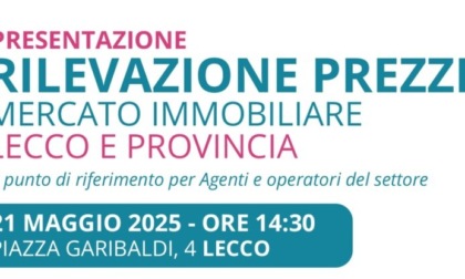 Mercato immobiliare di Lecco e provincia: mercoledì la presentazione della rilevazione prezzi 2025