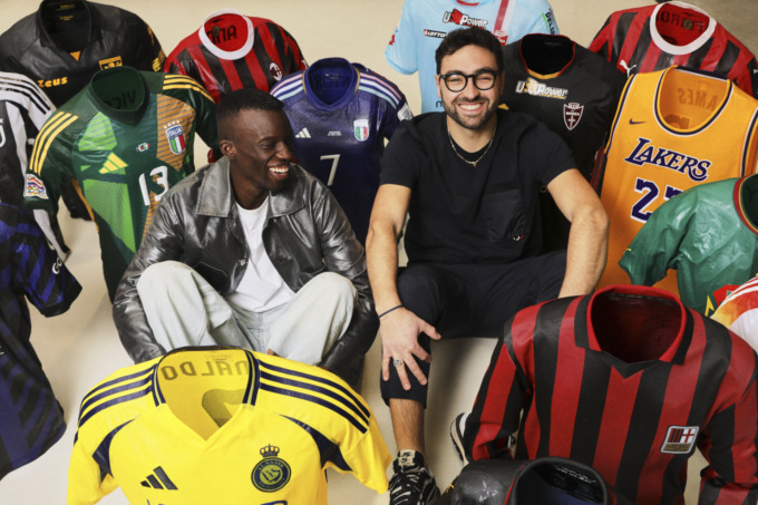 Ressentia trasforma maglie sportive in opere d’arte