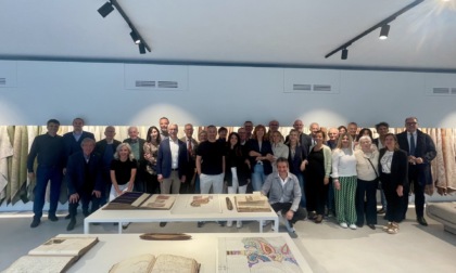 Lions Club Lecco Host, i soci in visita ad una storica realtà tessile a Costa Masnaga