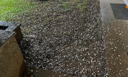Forte grandinata in provincia di Lecco