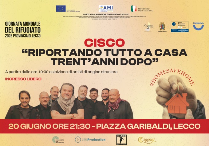 Lecco celebra la Giornata Mondiale del Rifugiato: tutti gli eventi in programma