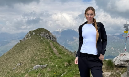 Taylor Mega innamorata delle montagne lecchesi