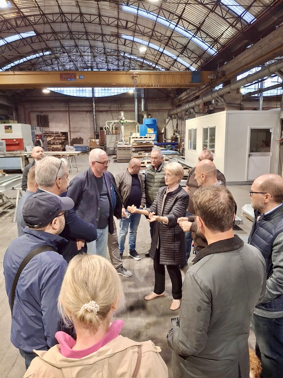 Visita reparti produttivi