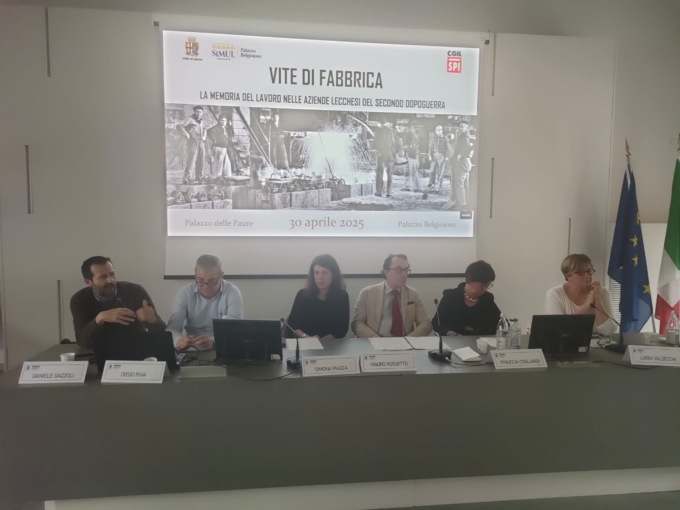 “Vite di Fabbrica”, la memoria industriale diventa patrimonio culturale di Lecco