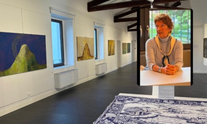 "Lo sguardo e l'infinito", inaugurata a Valmadrera la mostra di Caline Dalberto