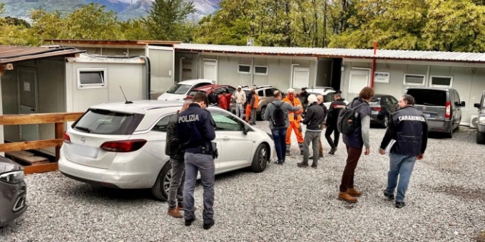 Cantiere Monte Piazzo sulla Statale 36: secondo accesso ispettivo per garantire la legalità delle opere olimpiche