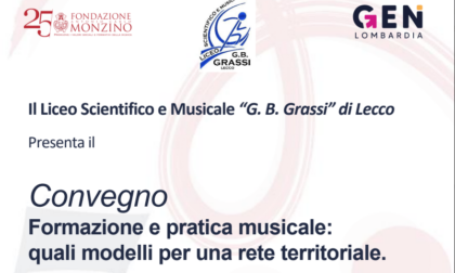 "Formazione e pratica musicale", il 22 un convegno al liceo Grassi di Lecco