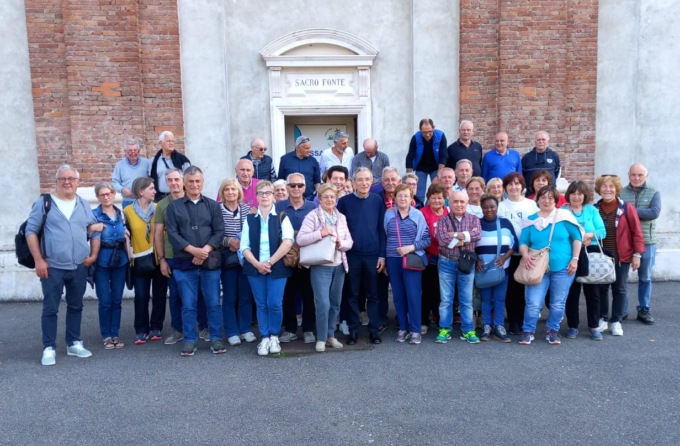 Gita a Soncino per il Gruppo Amici di Valgreghentino con Don Arnaldo