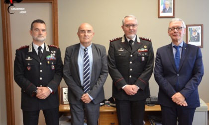 Lecco: visita del Generale di Divisione Giuseppe De Riggi al Comando Provinciale Carabinieri