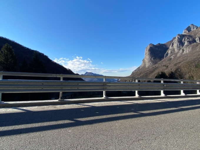 Completati i nuovi guard rail sulla Vecchia Lecco-Ballabio
