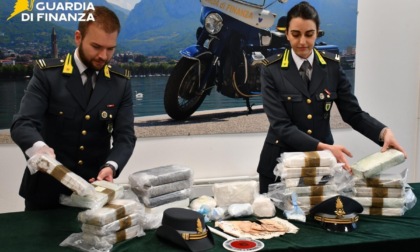 Guardia di Finanza di Lecco, maxi sequestro di droga: arrestato corriere con 24 kg di cocaina