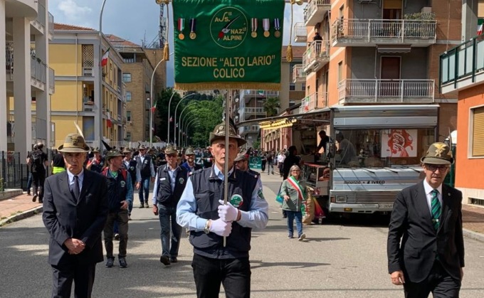 Anche la Sezione Alto Lario di Colico alla 96^ Adunata nazionale degli Alpini