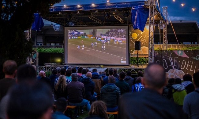 Varenna: maxischermo in piazza per la finale di Champions League