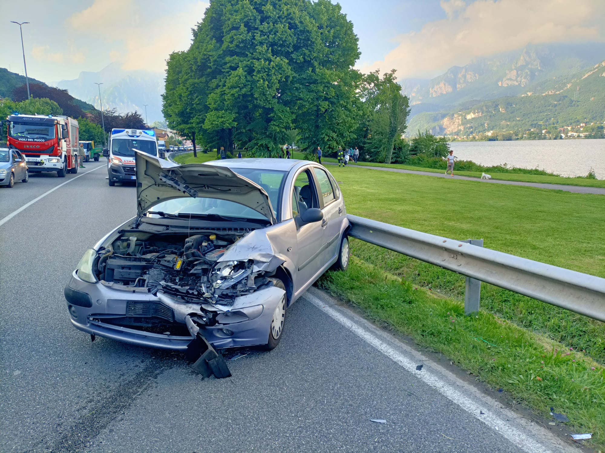 pescate grave incidente stradale 5