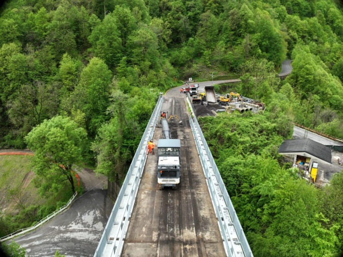 Premana, lavori sul ponte Varrone verso la conclusione