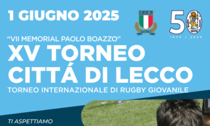 Rugby Lecco, domenica la XV edizione del Torneo Città di Lecco