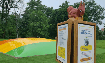 Jumping Pillow: gioco inclusivo donato a Bosisio Parini