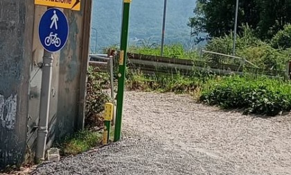 Ciclabile del Bione: deviazione "inaccessibile" alle carrozzine