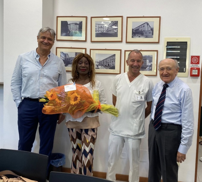 Un saluto speciale a Margaret Sam Hayford, prima OSS straniera dell’Airoldi e Muzzi di Lecco