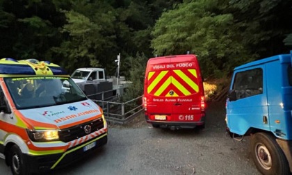 Colto da malore sul sentiero impervio, soccorso dai Vigili del fuoco