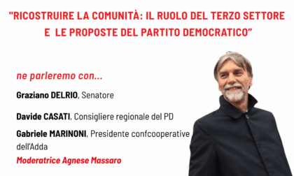 Pd Lecco, stasera l'inaugurazione della Festa de l'Unità con Graziano Del Rio