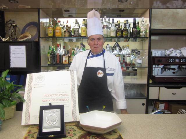 Addio a Ferruccio Castelli, ambasciatore della cucina lecchese e lariana